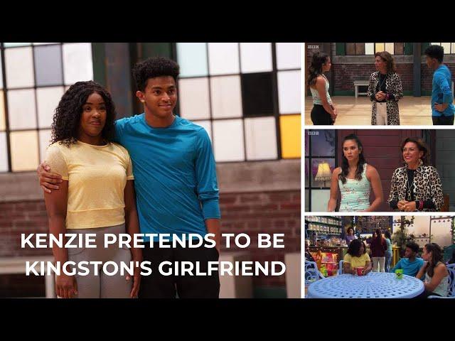 The Next Step Season 7 - Kenzie pretends to be Kingston's girlfriend