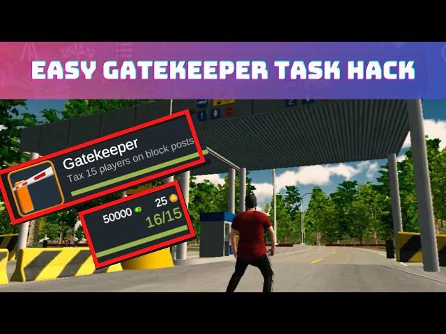 How to do Gatekeeper Task the EASY WAY in Car Parking Multiplayer | No Cheats, No GG Hack!