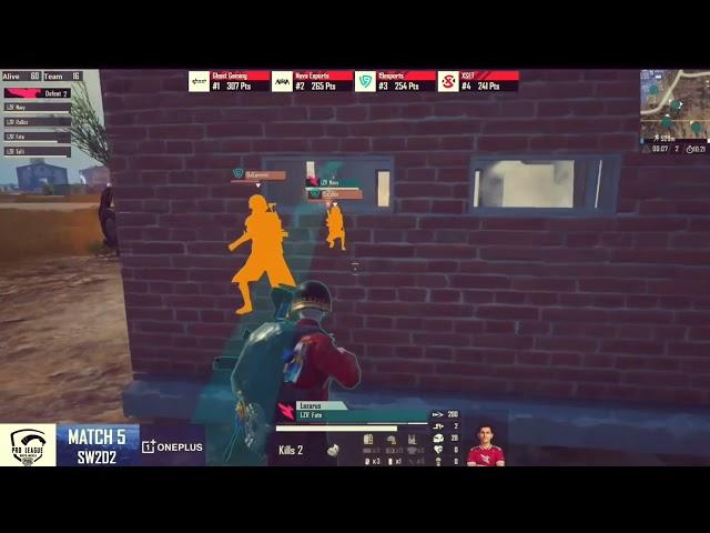 Zenox 1v4 against LAZARUS | PMPL HIGHLIGHTS |