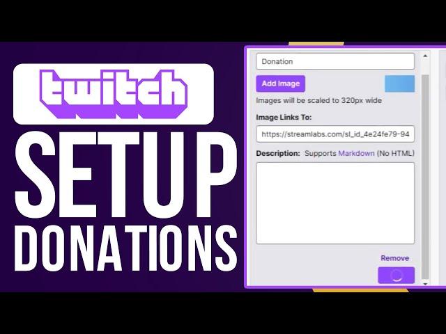 How To Setup Donations On Twitch In 2025 | Twitch Donation Tutorial