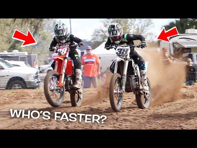 BRIAN vs DANGERBOY DEEGAN!!! Father vs Son who's Faster?!?