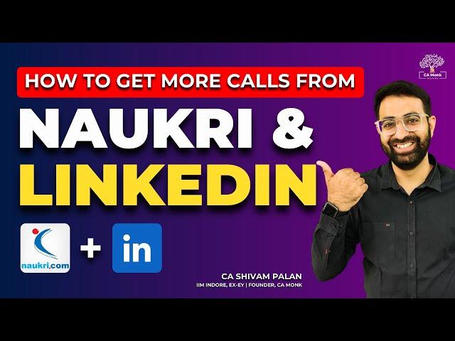 How to Get More Calls from Naukri & Linkedin!