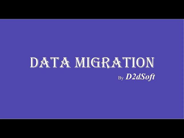 How to migrate data to Prestashop with Data Migration Service - D2dSoft