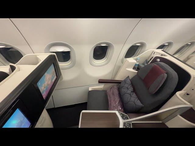 Qatar Airways Airbus A320: the best business class in a narrow body aircraft?