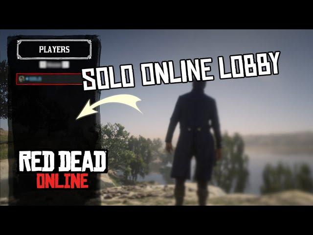 Quick RDO Solo Lobby Guide - ( PC )