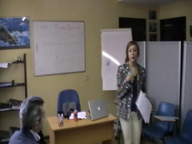 TEFL Course - beginner class excerpt of EBC TEFL course graduate Kimya