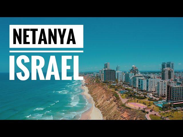 NETANYA BEACH 4K | DJI MAVIC 2 PRO | #ISRAEL #ANILKULIT17