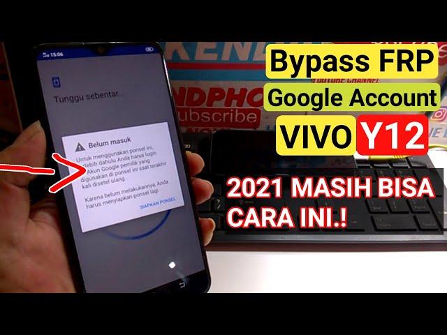 Cara Bypass FRP Vivo Y12 Lupa Akun Google || 2021 Ternyata Masih Bisa Gunakan Cara ini