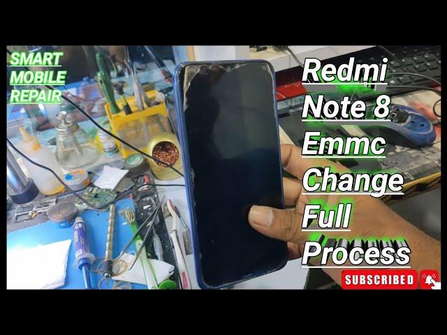 Redmi Note 8 Emmc Change ginkgo | Redmi Note 8 Ki Emmc kaise Badle | How To Change Redmi Note 8 Emmc