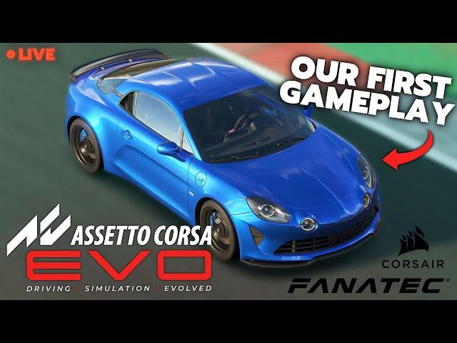 Assetto Corsa EVO - Captured Gameplay & Game Director Interview (Re-Live)