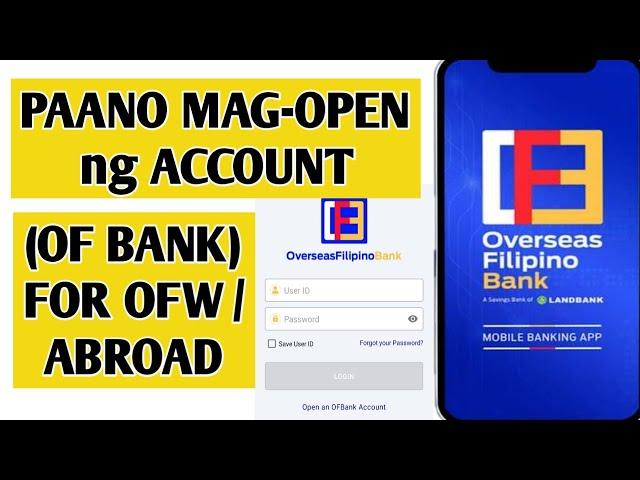 HOW TO OPEN OVERSEAS FILIPINO BANK (OFBANK) ACCOUNT ONLINE DIGITAL BANKING FOR OFW | BabyDrew TV