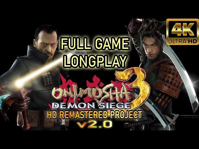 Onimusha 3: Demon Siege HD Remastered - ACHIEVEMENTS! Longplay, Full Game - PCSX2 1.7