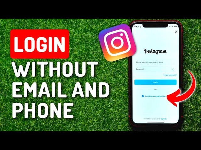 How to Login to Instagram Without Email And Phone Number