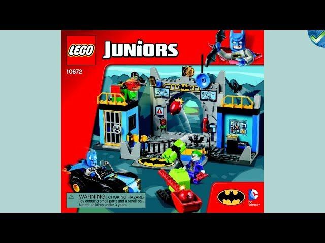 10672 Batman: Defend the Batcave LEGO® Juniors Manual at the Brickmanuals Instruction Archive