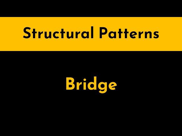 The Bridge Pattern Explained and Implemented in Java | Structural Design Patterns | Geekific