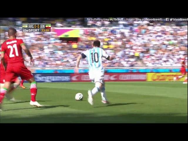 Andranik Teymourian Stopping Lionel Messi