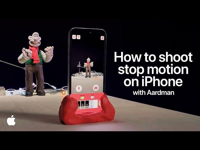 How to shoot stop motion on iPhone | with Aardman | Shot on iPhone