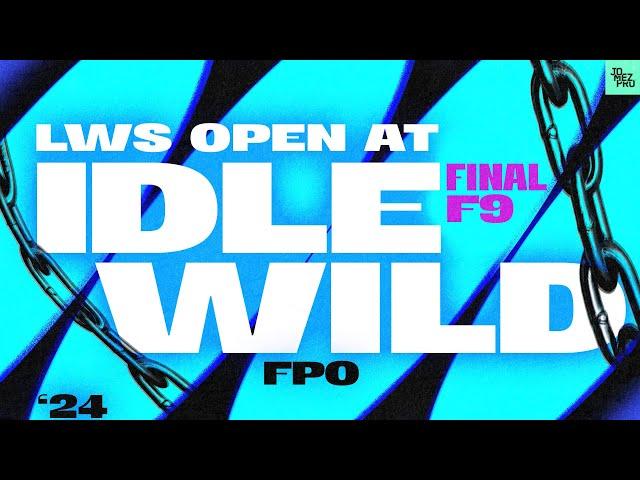 2024 LWS Open at Idlewild | FPO FINALF9 | Scoggins, Carey, Klein, Lynds | Jomez Disc Golf