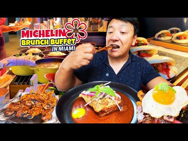 ALL YOU CAN EAT Peruvian MICHELIN BRUNCH BUFFET in Miami Florida