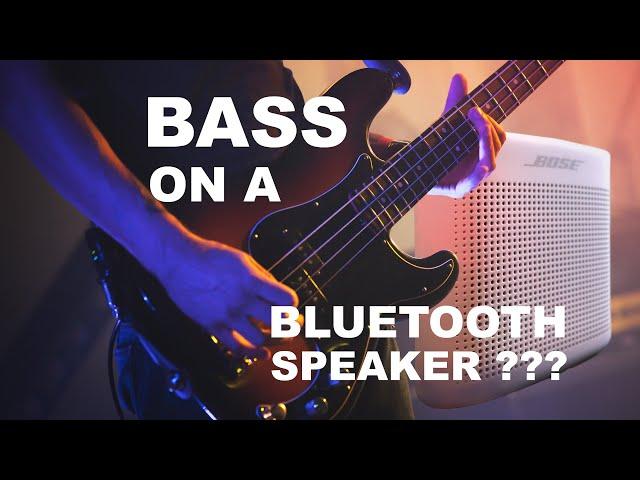Can You Plug a Bass INTO a Bluetooth Speaker?!