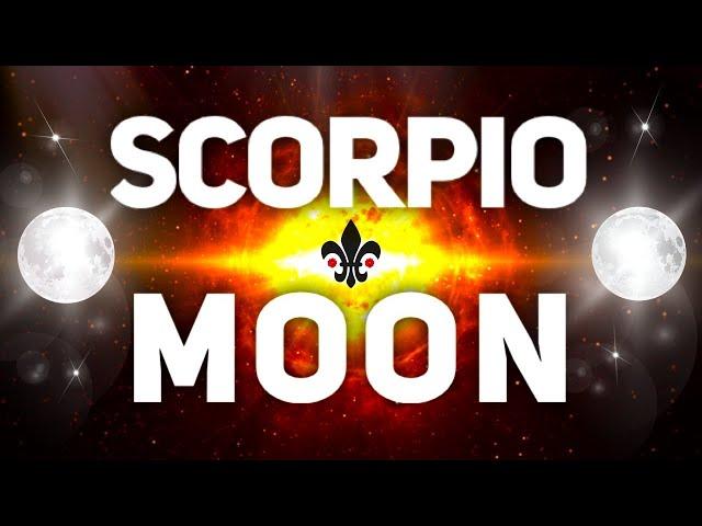 MOON IN SCORPIO IN ASTROLOGY:  Life, Personality, Energy