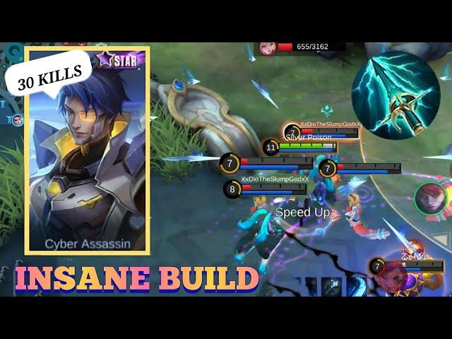 30 KILLS | INSANE NEW BUFF AAMON BUILD | GLOBAL AAMON MOBILE LEGENDS