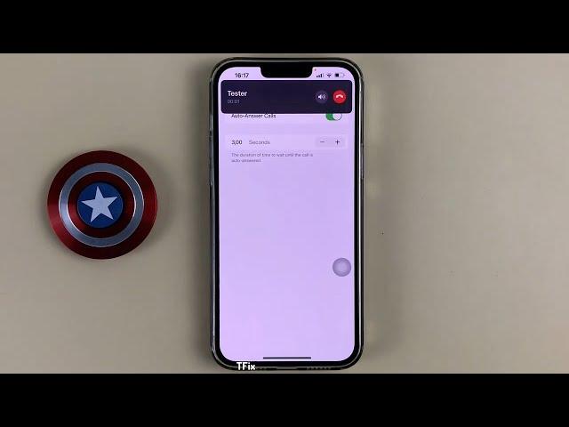 How to turn on/off Auto answer calls on iPhone 13 Pro Max ios 15