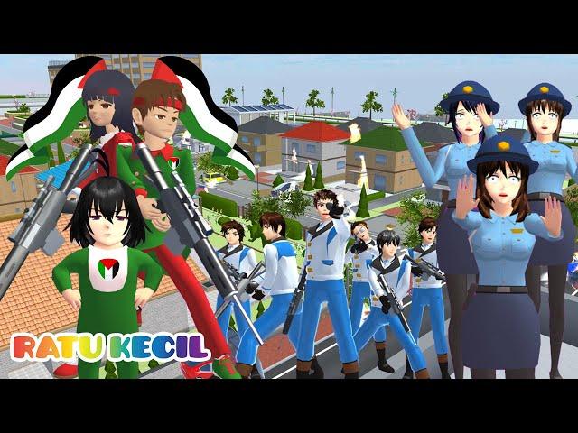 Yuta dan Mio selamatkan Baby Celine dan Polisi Koban dari para tentara jahat #sakuraschoolsimulator