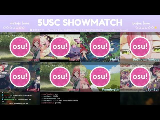 osu!oregon 5USC A & B Team Showmatch!