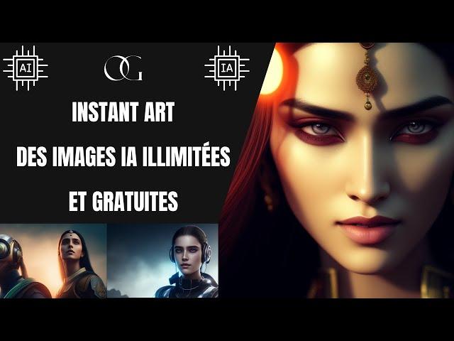 InstantArt : Le MidJourney gratuit et illimité ! - Génération d'images par IA