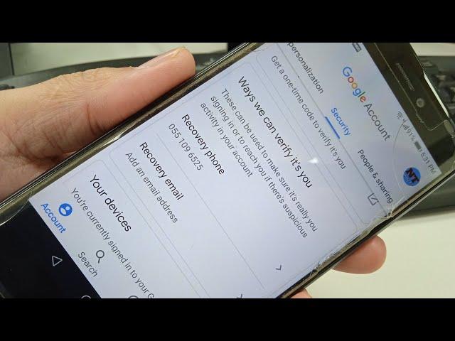 How to Update Number and Recovery email in GMAIL Account(tagalog)