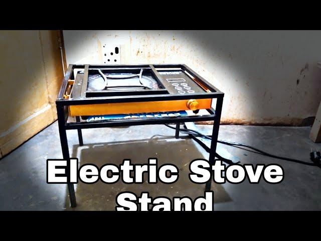 How to make Stand For an Electric Stove // Malik's Lab