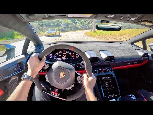 2023 Lamborghini Huracan Tecnica - POV Driving Impressions