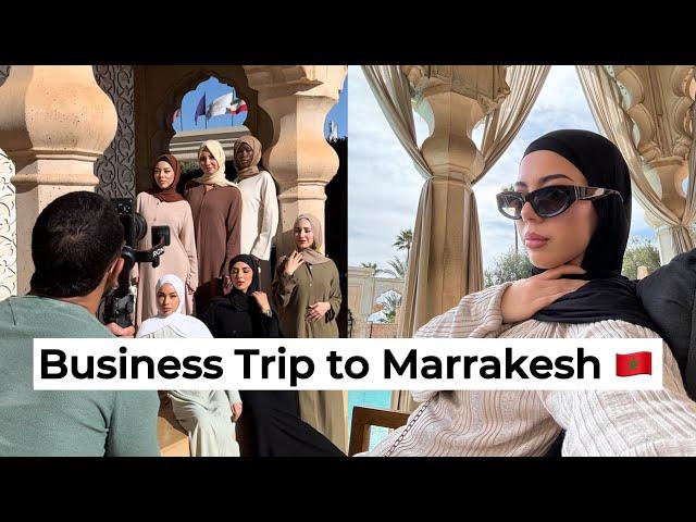 Travel with me to Morocco | Modelling for an international modest fashion brand | Marrakesh pt 1