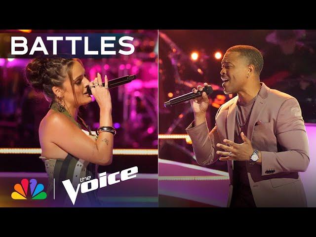 Cozy Len and Felsmere Perform a Stunning Duet of "Summer Breeze" | The Voice Battles | NBC