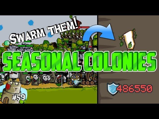 ► Grow Castle | #59 | Check This ARMY!! Battling Seasonal Colonies