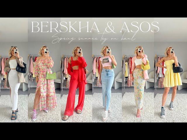 HUGE ASOS & BERSKHA SPRING SUMMER HAUL! ALL THE COLOURFUL PIECES! | India Moon