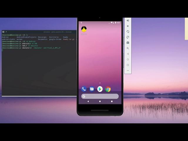 Open Android Emulator  without Android Studio with command line