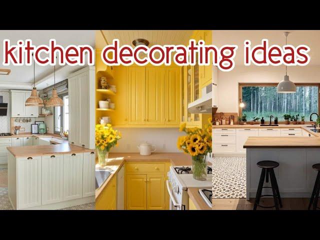 How to Decorate Kitchen Decoration Ideas . @homedecorationideas289.