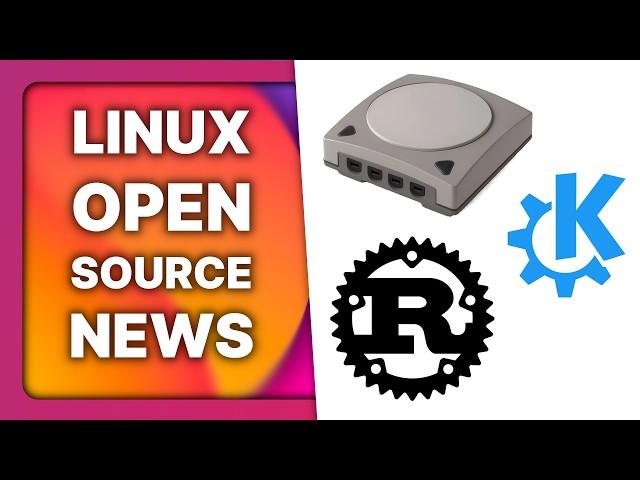 New Linux Console, Rust and BcacheFS drama, KDE donations: Linux & Open Source News