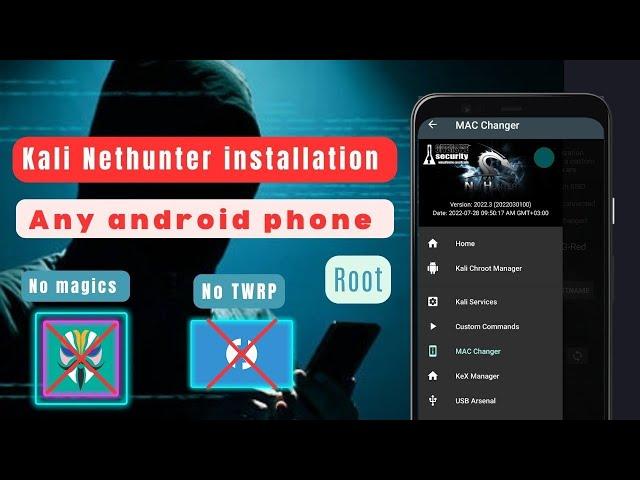 Kali nethunter installation on android ( root ) | nethunter | Linux