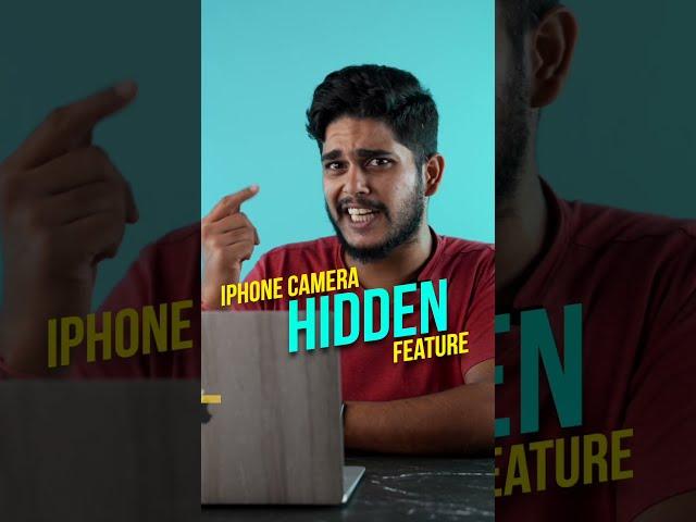 iPhone's Camera Hidden Feature #shorts | iGeeksBlog Hindi