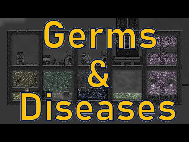 Oxygen Not Included - Tutorial Bites - Germs and Diseases