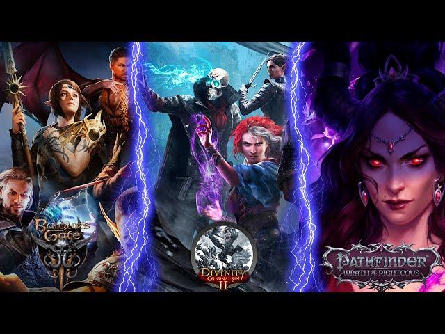 Что Круче ? /Baldur's Gate 3/ VS /Divinity OS 2/ VS /Pathfinder WotR/