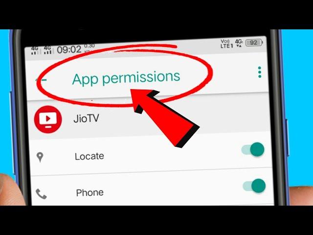 Fix JioTv Problem Solve ||  And All Permission Allow Jio Tv in vivo mobile