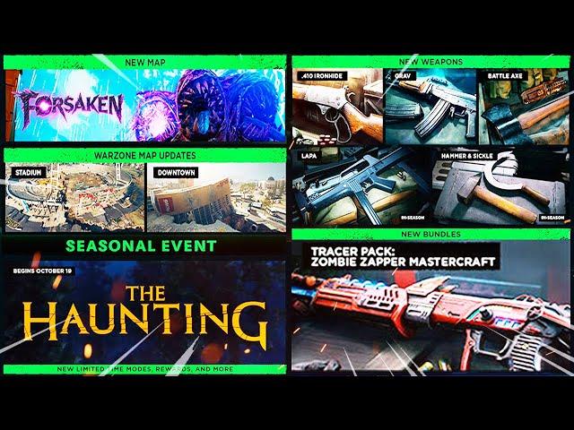 NEW RAYGUN MASTERCRAFT BUNDLE! THE HAUNTING EVENT COLD WAR WARZONE SEASON 6 BUNDLES UPDATE!