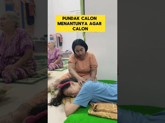 momen haru ketika calon ibu mertua pijat calon menantu nya ‼️#momenharu #pijat #calonmertua