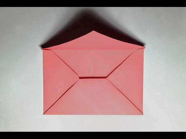 Paper Envelope - How to Make a Paper Envelope Without Glue or Tape - Easy Origami Envelope