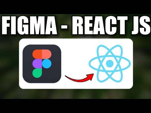HOW TO CONVERT FIGMA TO REACT JS! (STEP BY STEP)