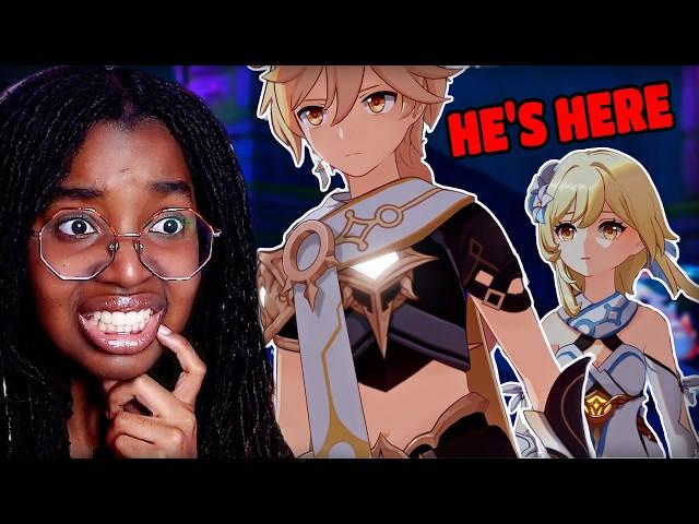 I NEVER EXPECTED AETHER TO SHOW UP HERE... | Genshin Impact pt 12